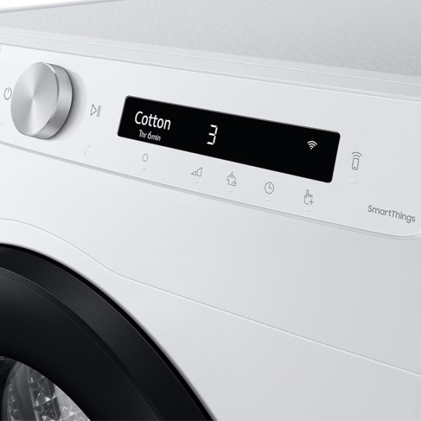Mașină de uscat rufe Samsung DV80T5220AW/S7 White 8 kg, A+++ photo 9