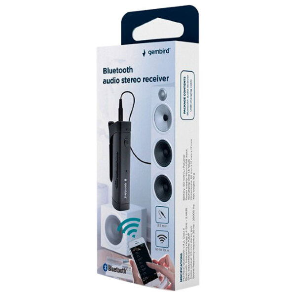 Adaptor Bluetooth Gembird BTR-05 Black  photo 6