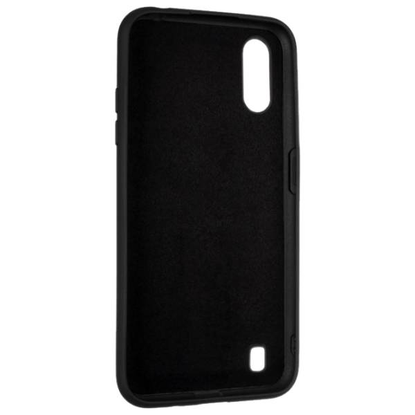 Чехол для смартфона Samsung Galaxy A01 (Soft Touch) Черный EVO, TPU, Back photo 3