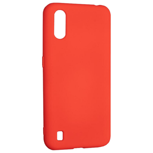 Чехол для смартфона Samsung Galaxy A01 (Soft Touch) Красный EVO, TPU, Back photo 2