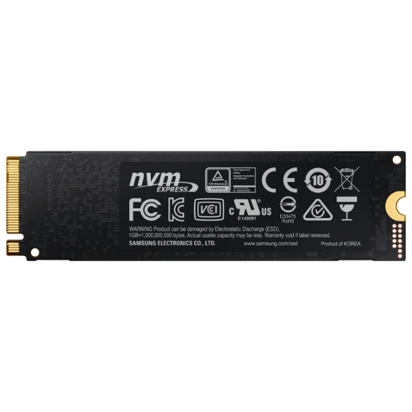 Устройство хранения SSD Samsung 970 EVO Plus M.2 1 ТБ Скорость чтения: 3400 MБ/ с,
Скорость записи: 2500 MB/ s photo 2