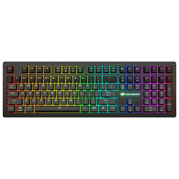 Tastatură Cougar PURI RGB Black Gaming, Cu fir photo 1