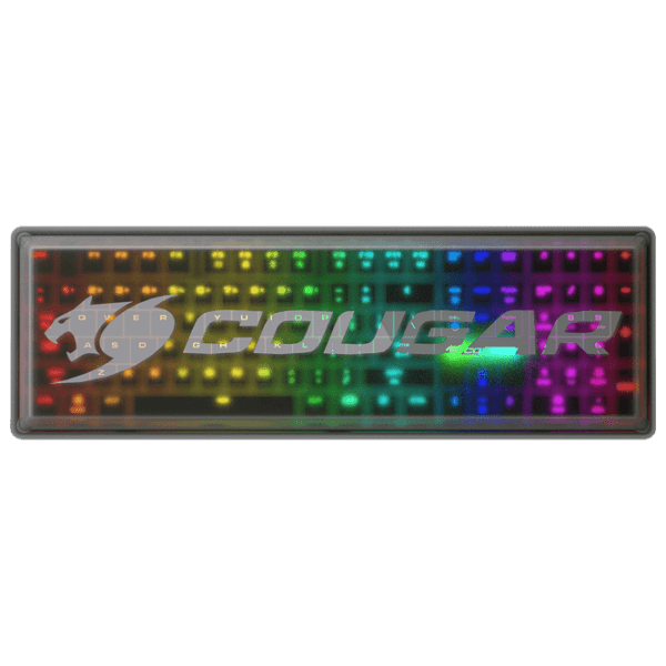 Tastatură Cougar PURI RGB Black Gaming, Cu fir photo 2