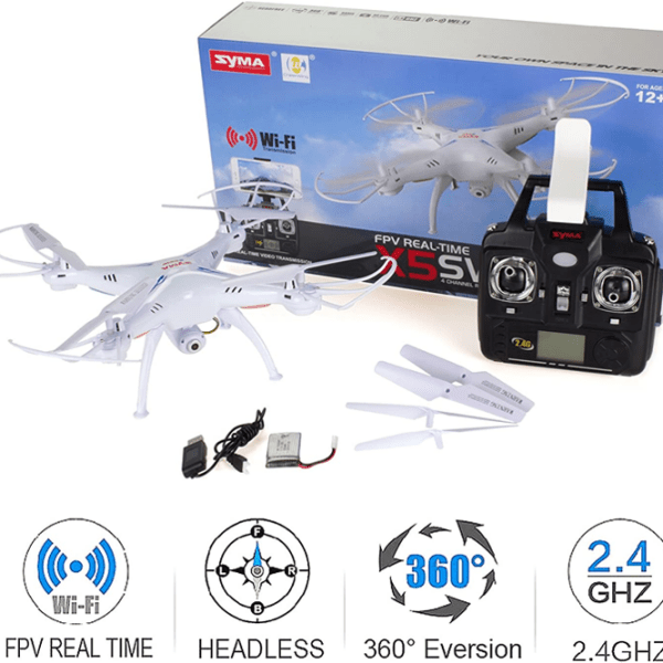 Дрон Syma X5SW Белый Квадрокоптер photo 6
