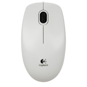 Мышь Logitech B100 Белый Проводная, 800 dpi