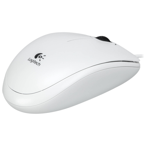 Mouse Logitech B100 White Cu fir, 800 dpi photo 4