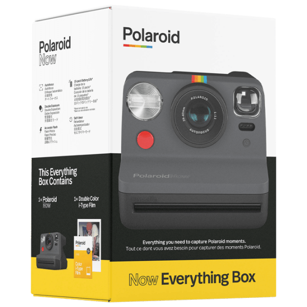 Camera Foto Instant Polaroid Now Everything Box, Black  photo 7