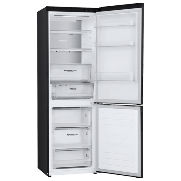Frigider LG GA-B459CBTL Black 234l/ No Frost, 107l/ No Frost, A+ photo 4