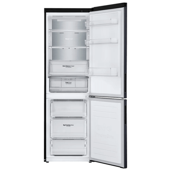 Frigider LG GA-B459CBTL Black 234l/ No Frost, 107l/ No Frost, A+ photo 5