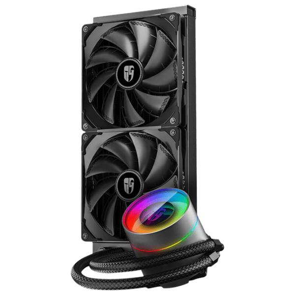 Жидкостное охлаждение Deepcool CAPTAIN CASTLE 280EX Черный  photo 2