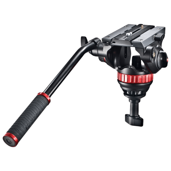 Штативная головка Manfrotto Pro Video Head 75mm M, Чёрный  photo 1