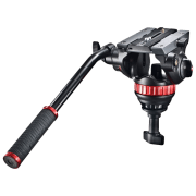 Штативная головка Manfrotto Pro Video Head 75mm M, Чёрный 