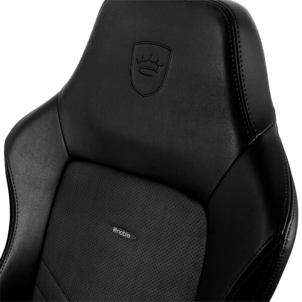 Scaun Gaming NOBLECHAIRS HERO NBL-HRO-PU-BLA Black Black  photo 5