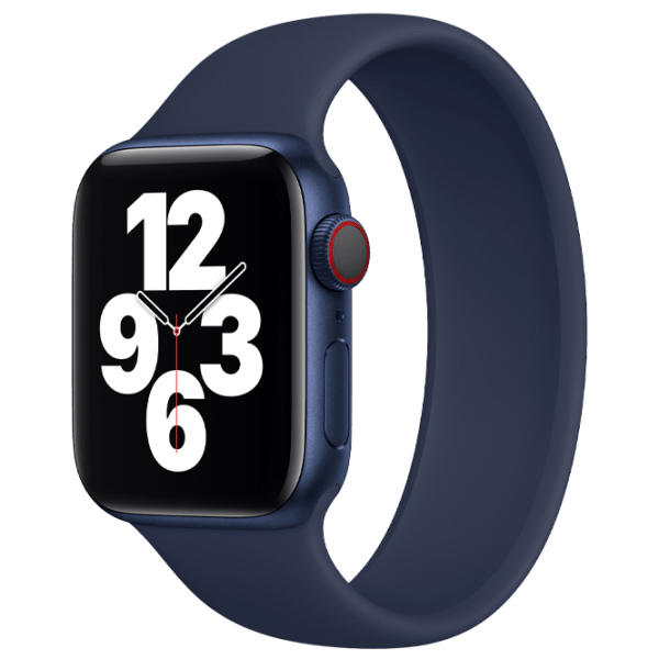 Ремень Apple Watch Размер 10 Solo Loop Deep Navy Силикон, photo 3