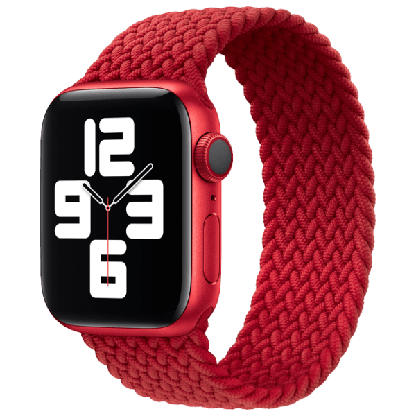 Ремень Apple Watch Solo Loop Braided Красный Полиэстер, photo 3