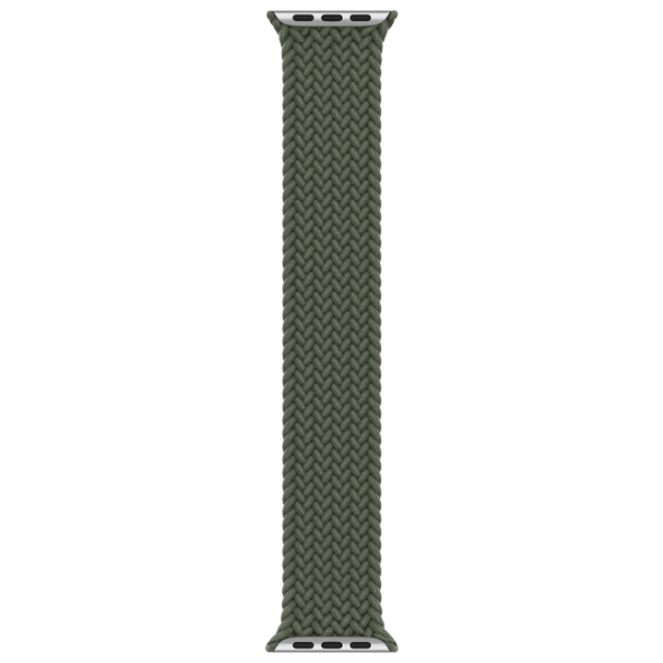 Ремень Apple Watch 40 мм Размер 8 Solo Loop Braided Inverness Green Полиэстер photo 2