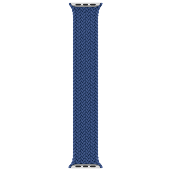 Ремень Apple Watch Solo Loop Braided Синий Atlantic Полиэстер, photo 1