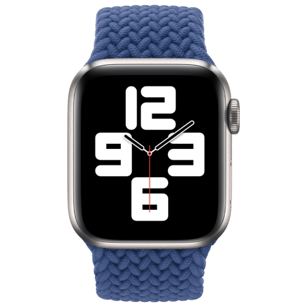 Ремень Apple Watch Solo Loop Braided Синий Atlantic Полиэстер, photo 2