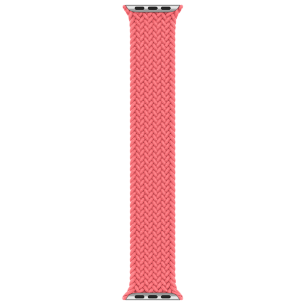 Ремень Apple Watch Размер 6 Solo Loop Braided Pink Punch Полиэстер, photo 1