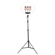 Trepied cu lampă Vidlok Selfie Ring Light 457 mm Black 