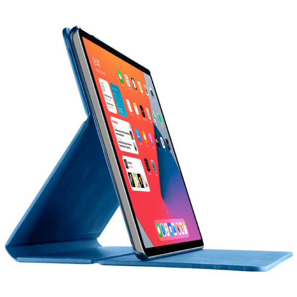 Husă pentru tabletă Apple iPad Air 10.9 2020/ 2022 (FOLIOIPADAIR10922B) Blue Cellularline, 10.9", Piele artificială photo 2