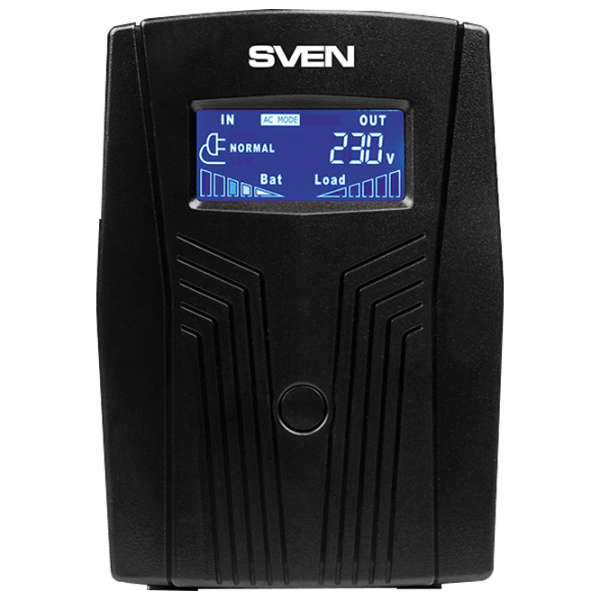 ИБП Sven 650 Pro (390/ 650) Черный  photo 1
