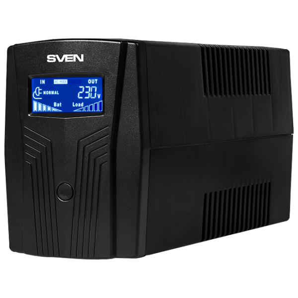ИБП Sven 650 Pro (390/ 650) Черный  photo 2