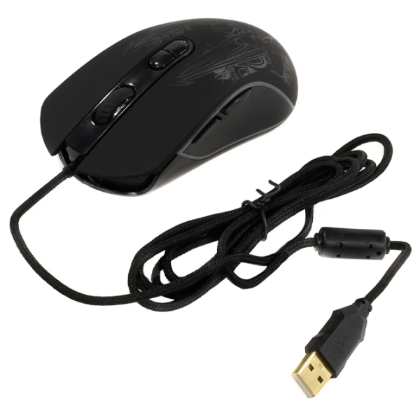 Mouse Qumo Gothic Black Cu fir / 3200 dpi photo 4