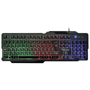 Tastatură Qumo Cobra Black Gaming, Cu fir