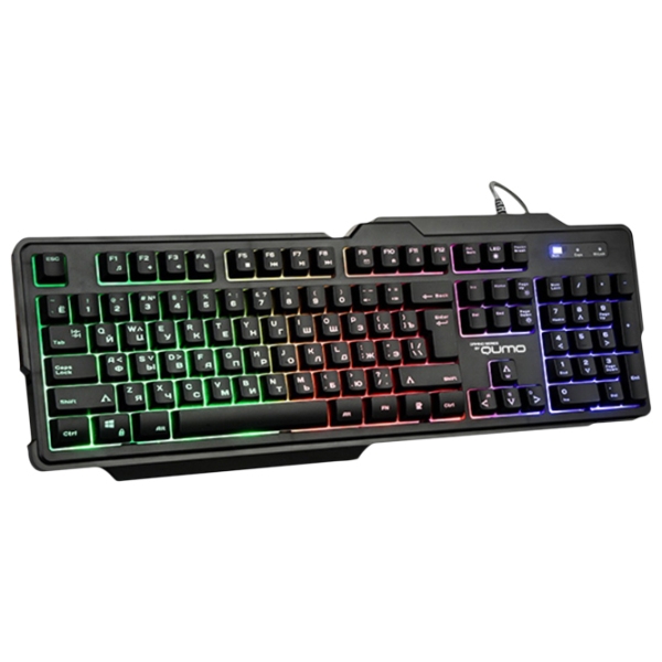 Tastatură Qumo Cobra Black Gaming, Cu fir photo 2