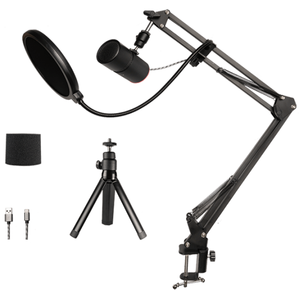 Microfon Professional Thronmax MDrill Pulse M20 Streaming Kik, Black  photo 2