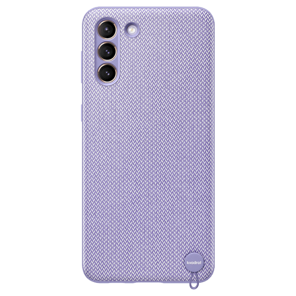 Husă pentru smartphone Samsung Galaxy S21+ (Kvadrat) Purple Samsung, Țesătură, Back photo 1