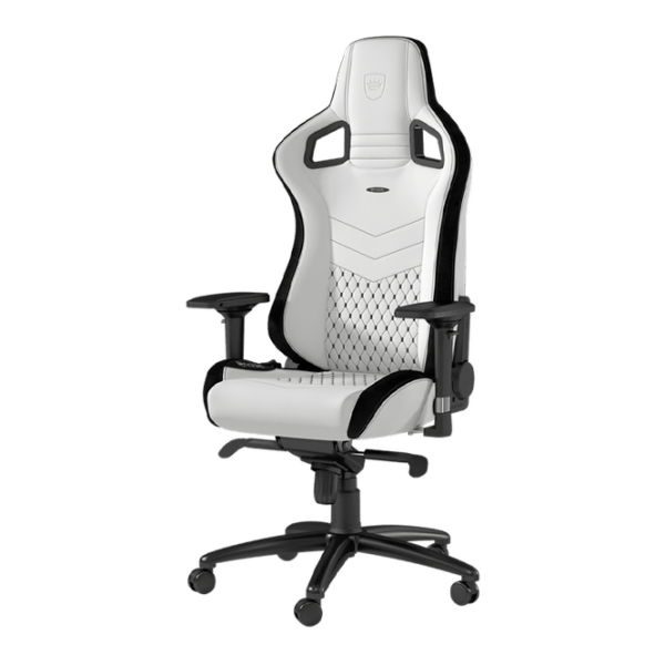 Игровое кресло NOBLECHAIRS EPIC Series NBL-PU-WHT-001 Белый Черный  photo 1