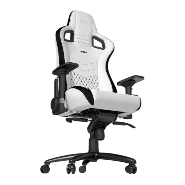 Игровое кресло NOBLECHAIRS EPIC Series NBL-PU-WHT-001 Белый Черный  photo 2