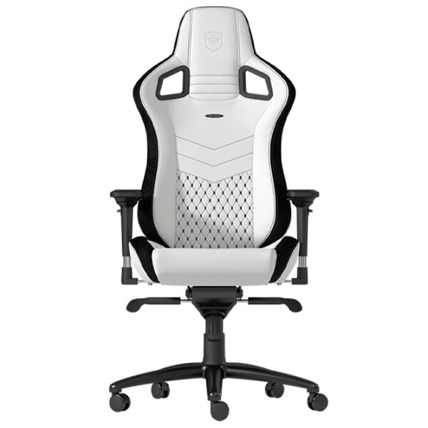 Игровое кресло NOBLECHAIRS EPIC Series NBL-PU-WHT-001 Белый Черный  photo 4