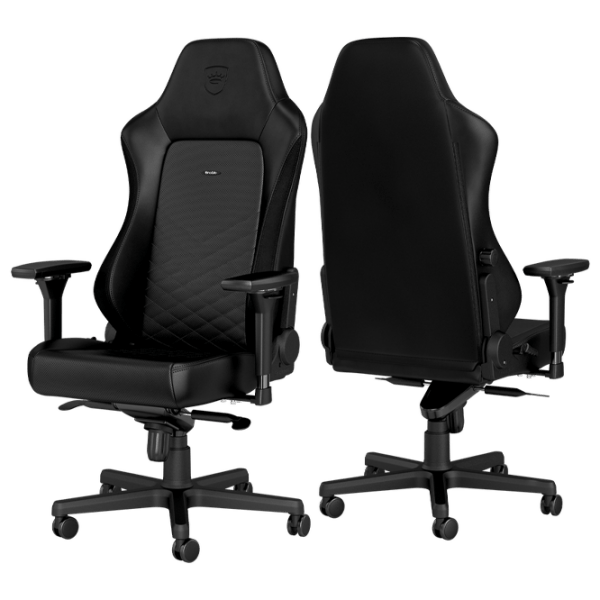 Scaun Gaming NOBLECHAIRS HERO 00060288 Black Gray  photo 3