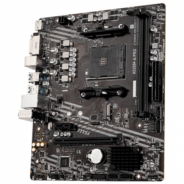 Материнская плата MSI A520M-A PRO mATX  photo 2
