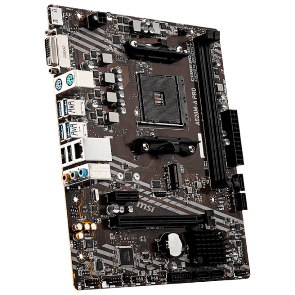 Материнская плата MSI A520M-A PRO mATX  photo 3