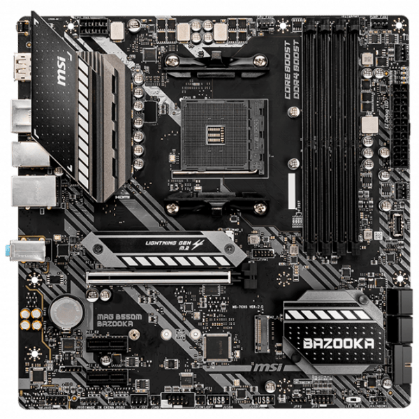 Материнская плата MSI B550M BAZOOKA mATX  photo 1