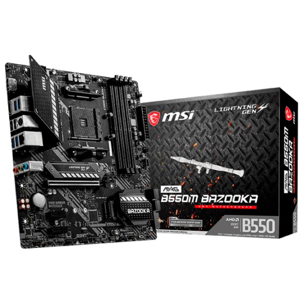Материнская плата MSI B550M BAZOOKA mATX  photo 5