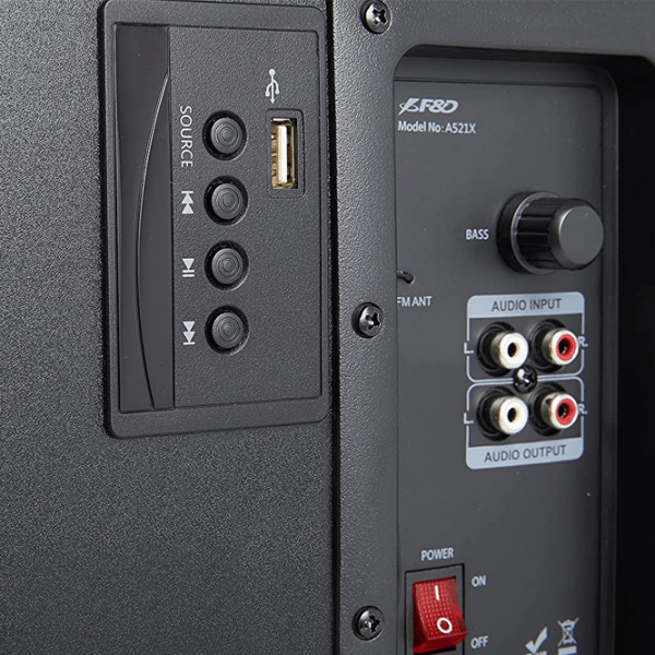 Аудиосистема F&D A521X Черный  photo 7