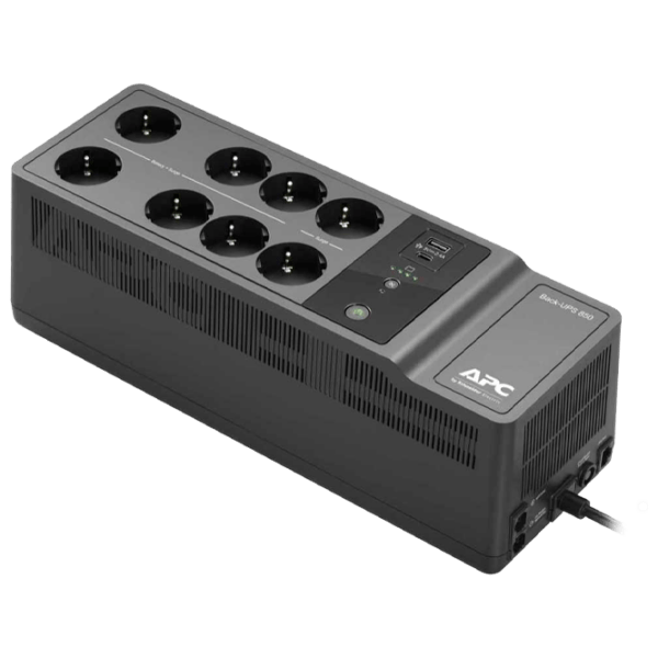 UPS APC BE850G2-RS (520/ 850VA) Black  photo 1