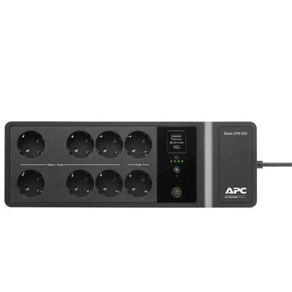 UPS APC BE850G2-RS (520/ 850VA) Black  photo 4