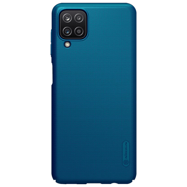 Husă pentru smartphone Samsung Galaxy A12/ Galaxy M12 (Frosted Shield) Peacock Blue Nillkin, PC, Back photo 1