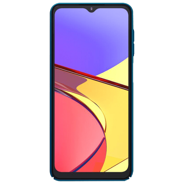 Husă pentru smartphone Samsung Galaxy A12/ Galaxy M12 (Frosted Shield) Peacock Blue Nillkin, PC, Back photo 3