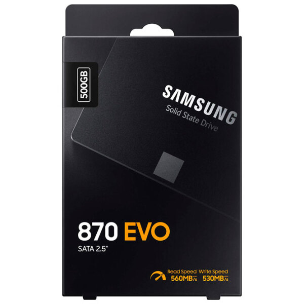 SSD Samsung 870 EVO 2.5'' 500 GB Viteza de citire: 560 MB/ s,
Viteza de inscriere: 530 MB/ s photo 6