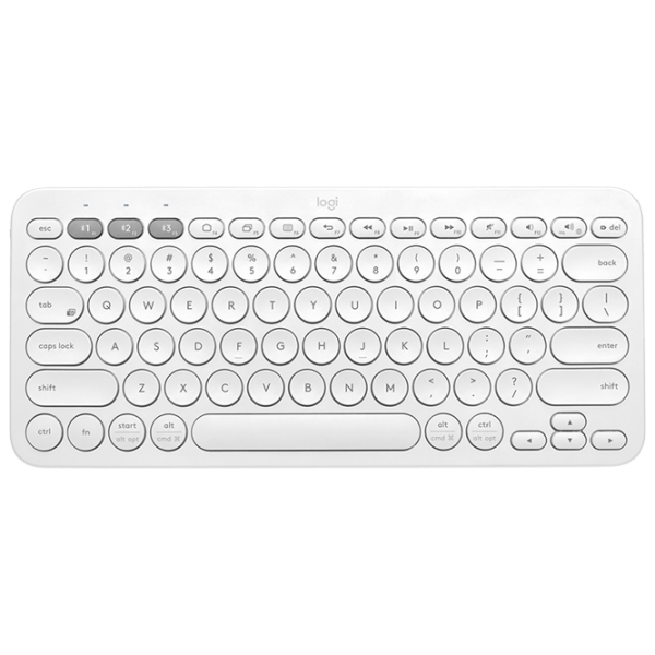 Tastatură Logitech K380 White Home and Office, Fără fir photo 1