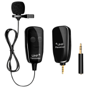 Microfon UHF Wireless Live Recording Black 