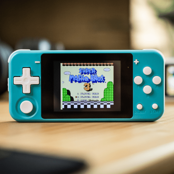 Consolă portabilă pentru jocuri Powkiddy Q90 Blue , RAM photo 2