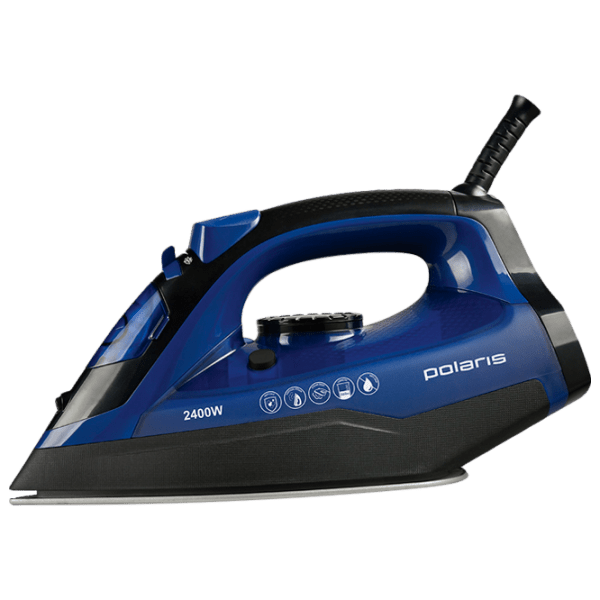 Fier de călcat Polaris PIR 2481K Blue 2400 W, 45 g/ min, 0.22 l, Ceramică photo 2